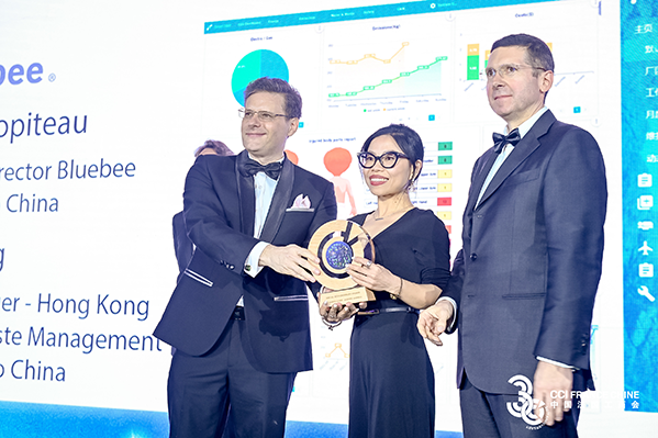 bluebee® X wins ESG award by CCI France Chine
