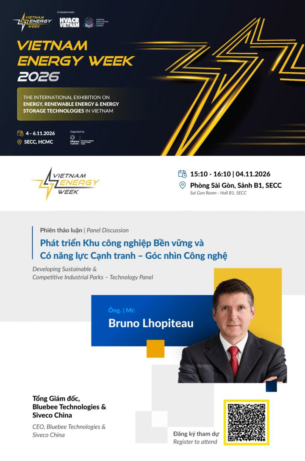Bluebee Technologies to speak at Vietnam Energy Week and VietWater 2026: Smart O