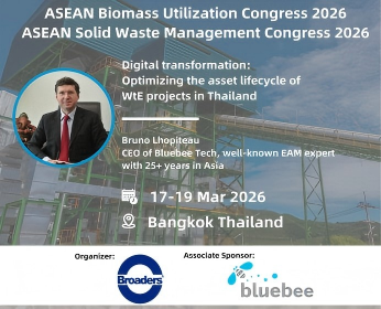 Digital Transformation Across the Asset Lifecycle: Bluebee Tech to Speak at ASEAN Biomass & Solid Waste Management Congress 2026 in Thailand
